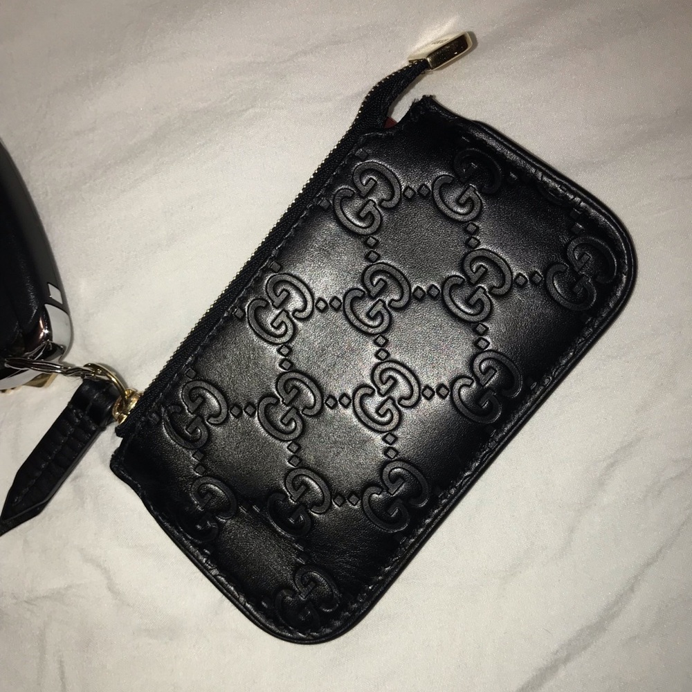 Gucci card holder pouch